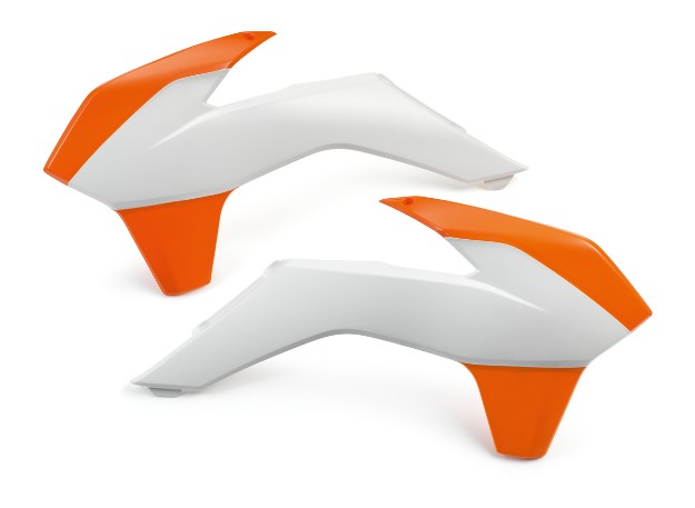 Picture of SPOILER KIT WHITE-ORANGE