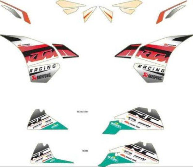 Picture of GRAPHIC KIT "RACE"