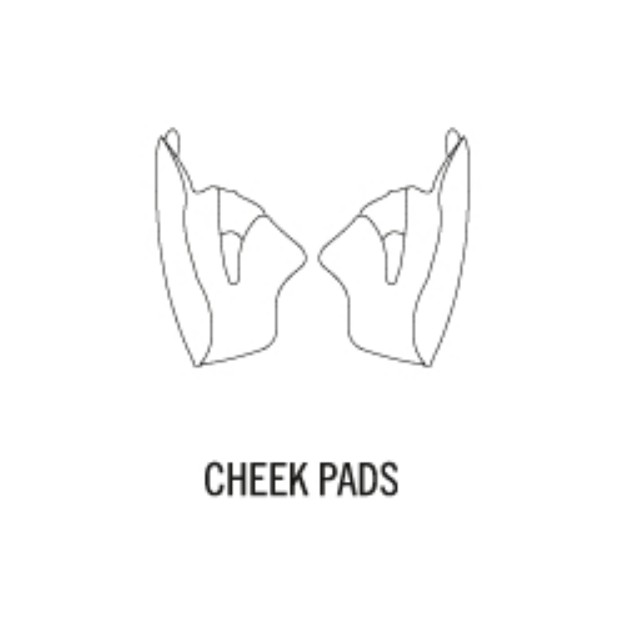 Picture of X-SPIRIT III CHEEK PAD SET 