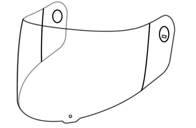 Picture of VISOR CLEAR ST 501