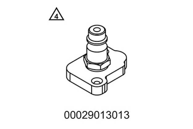 Picture of Spare part, bleeder cover