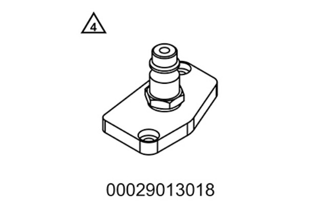 Picture of Spare part, bleeder cover