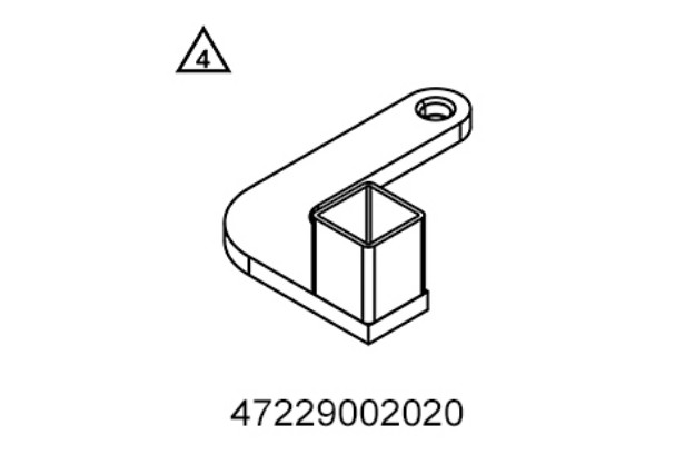Picture of Holder for the engine work stand