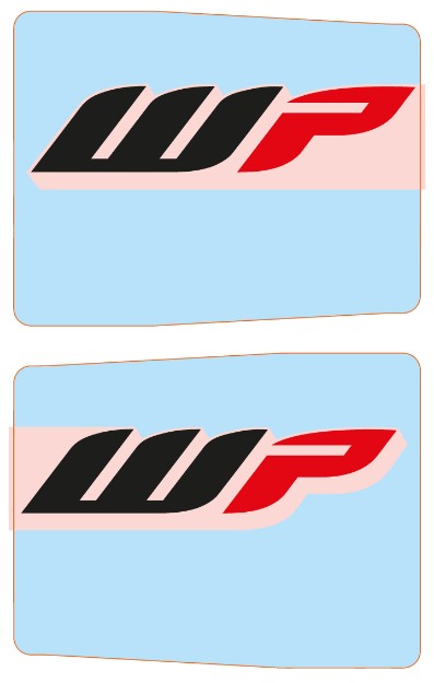 Picture of STICKER FRONT FORK-SET WP 48