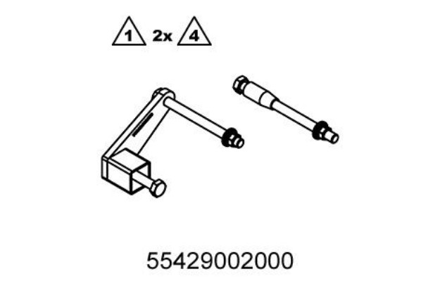Picture of Holder and fitting for work stand