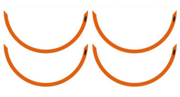 Picture of Wheel rim sticker kit 