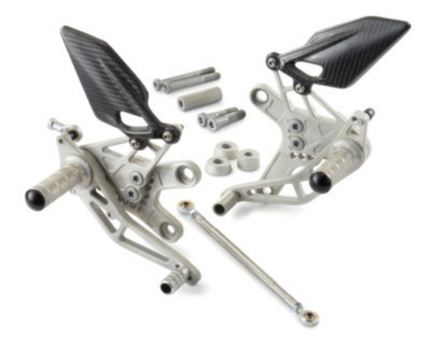 Picture of Footpeg set, cpl, adjustable