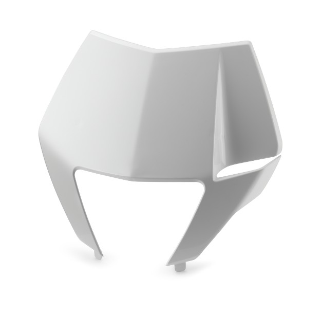 Picture of HEADLIGHT MASK TOP PART WHITE
