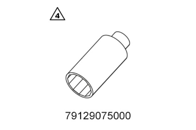 Picture of Multi-tooth wrench socket