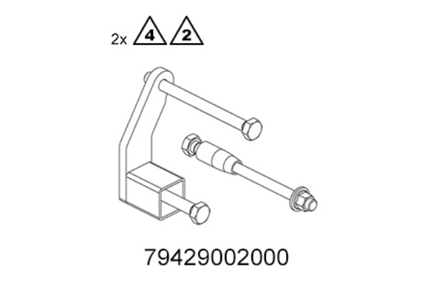 Picture of Holder and fitting for work stand