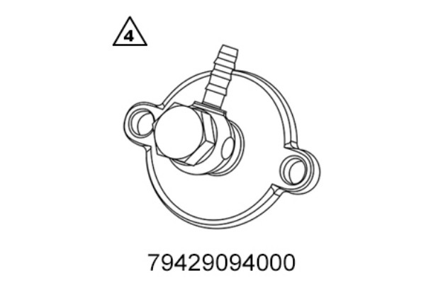 Picture of Oil pressure adapter