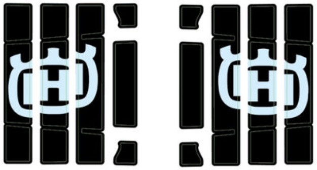 Picture of Radiator protection grill sticker kit