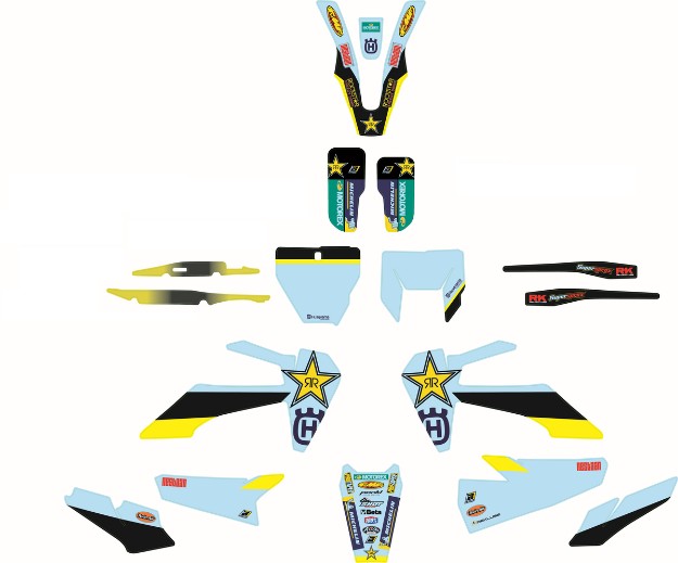Picture of Rockstar graphics kit