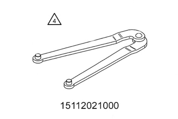 Picture of HOLDING WRENCH FOR ROTOR