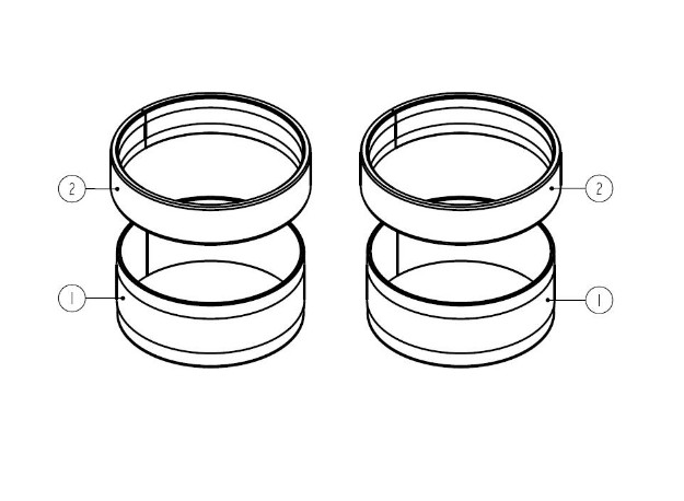 Picture of BUSHING KIT 35MM