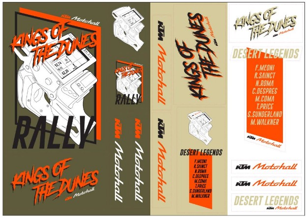 Picture of SPECIAL EDITION DESERT STICKER SHEET 