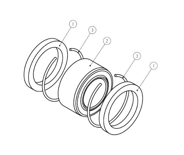 Picture of Ball joint bearing kit top 12m