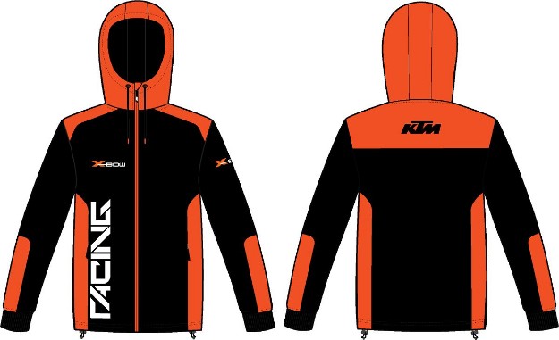 Picture of X-BOW REPLICA TEAM ZIP HOODIE 