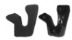 Picture of Moto-10 Cheek Pads BK