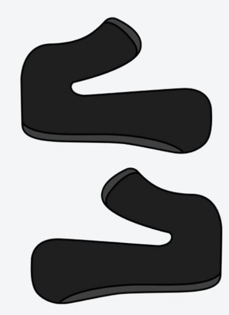 Picture of WRAAAP KIDS HELMET CHEEK PADS