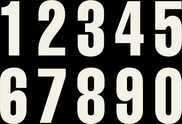 Picture of Start numbers