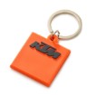 Picture of LOGO RUBBER KEYHOLDER ORANGE