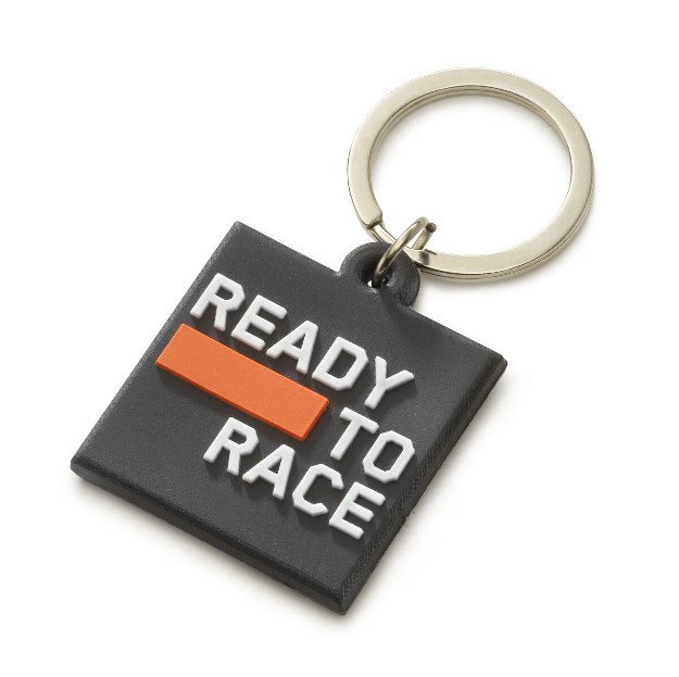 Picture of LOGO RUBBER KEYHOLDER BLACK