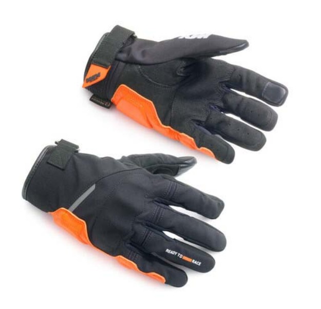 Picture of TWO 4 RIDE V3 GLOVES BLK/ORANGE