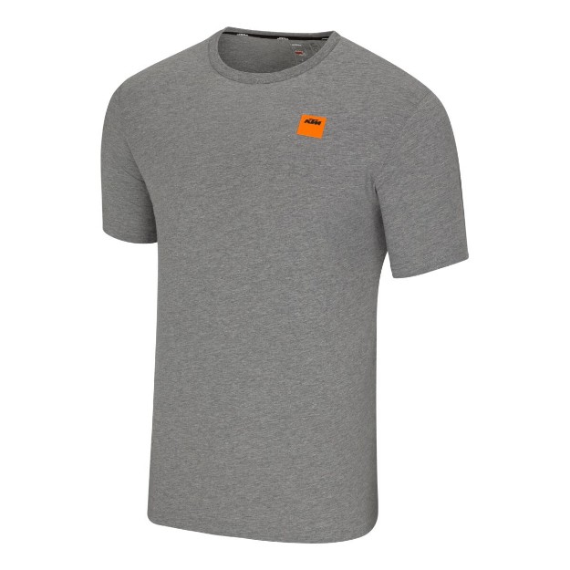 Picture of PURE TEE DARK GREY MELANGE