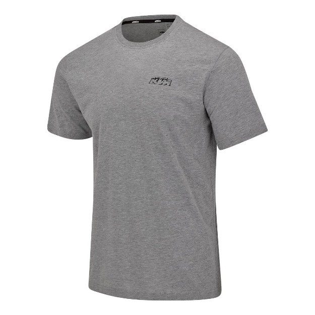 Picture of LOGO T-SHIRT LIGHT GREY MELANGE
