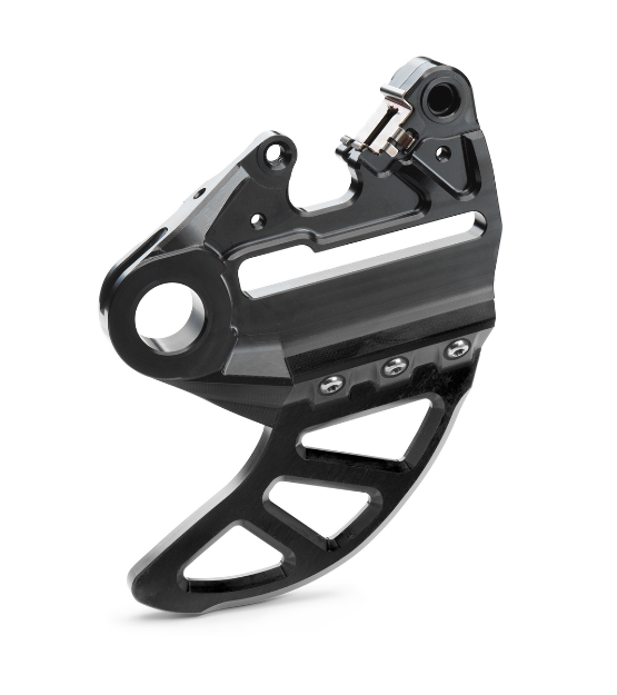 Picture of Brake caliper support with brake disc guard  
