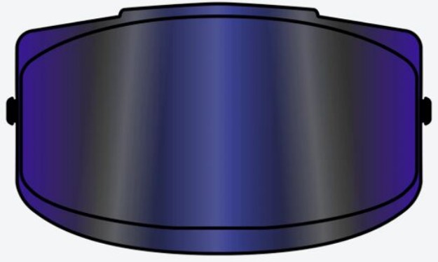Picture of SPARK 2 VISOR BLUE MIRRORED OS