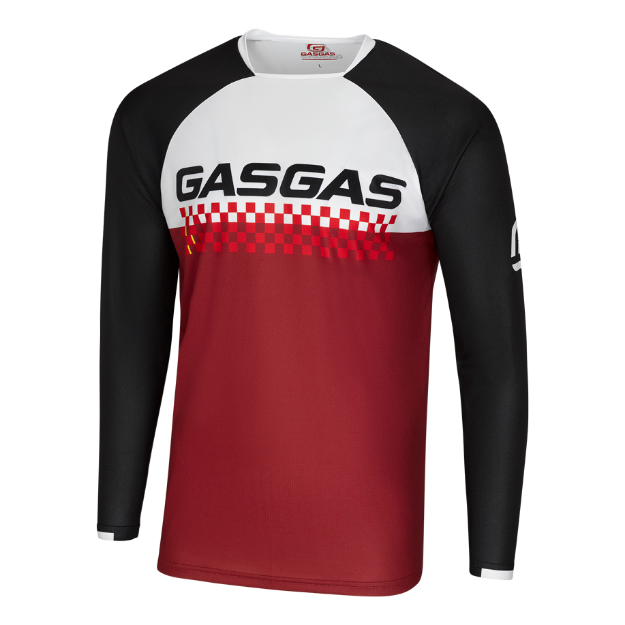 Picture of OFFROAD JERSEY RED/BLACK